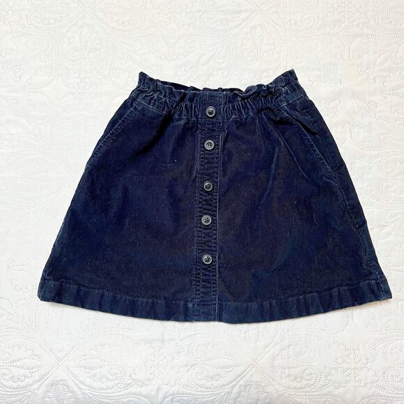 Crewcuts Corduroy Paper Bag Skirt Size 6/7 - Picture 2 of 5